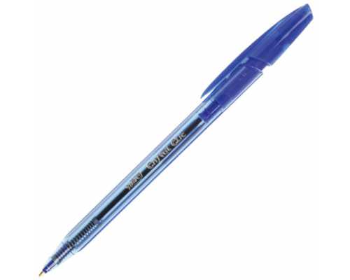 Шариковая авторучка BIC Cristal Clic синяя, линия 0,32 мм