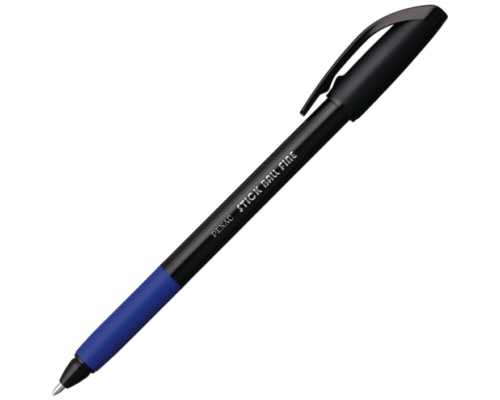Шариковая ручка PENAC Stick Ball синяя, линия 0,35 мм, на масляной основе, грип
