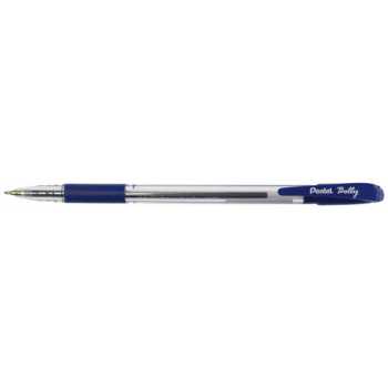 Шариковая ручка PENTEL Bolly синяя, линия 0,25 мм, на масляной основе, грип