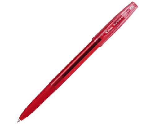 Шариковая ручка PILOT Super Grip G красная, линия 0,22 мм, на масляной основе, грип