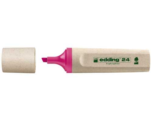 Текстовыделитель EDDING EcoLine 24 розовый