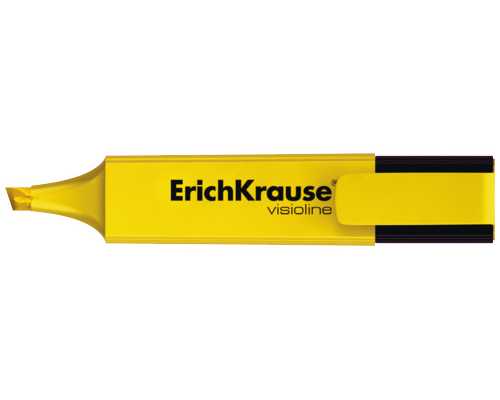 Текстовыделитель ERICH KRAUSE Visioline V-12 желтый