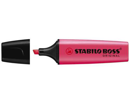 Текстовыделитель STABILO Boss Original розовый